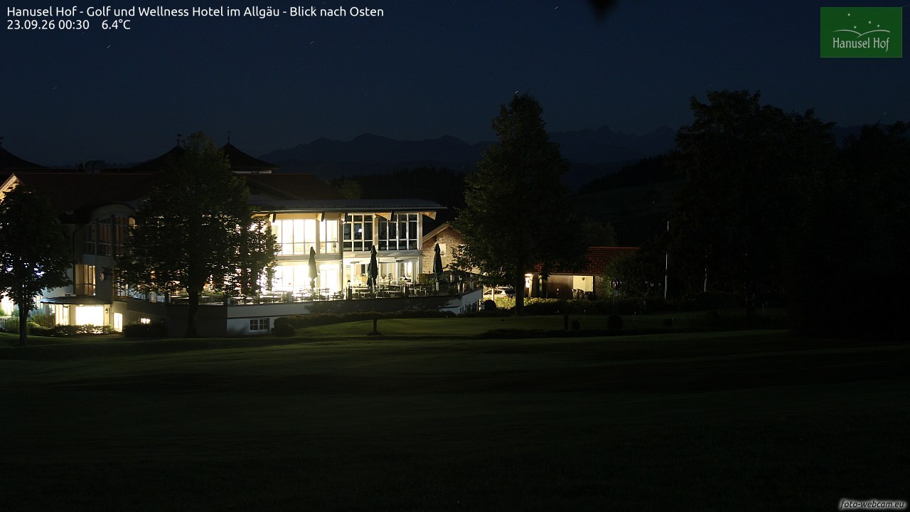 Archiv Foto Webcam Hanusel Hof - Golf und Wellness Hotel - Allgäu
