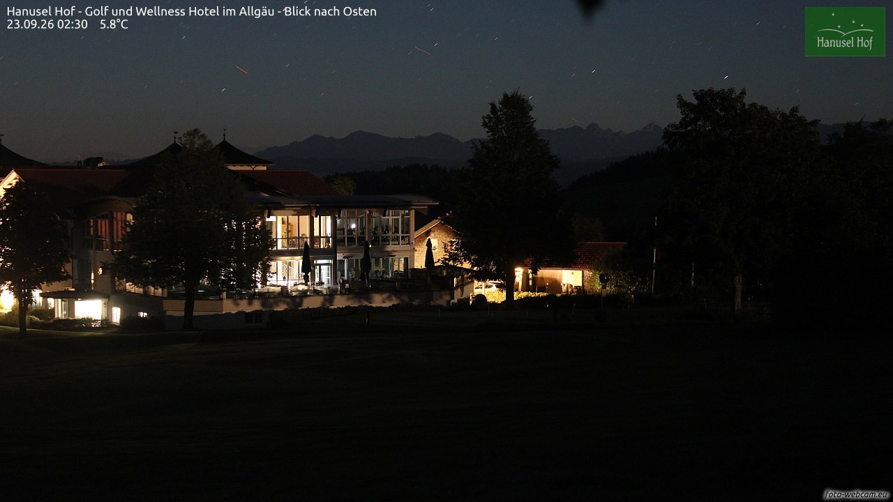 Archiv Foto Webcam Hanusel Hof - Golf und Wellness Hotel - Allgäu