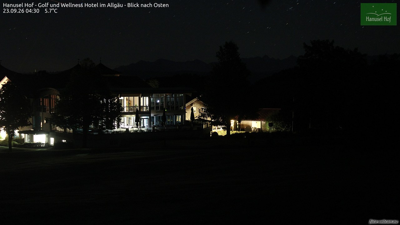 Archiv Foto Webcam Hanusel Hof - Golf und Wellness Hotel - Allgäu