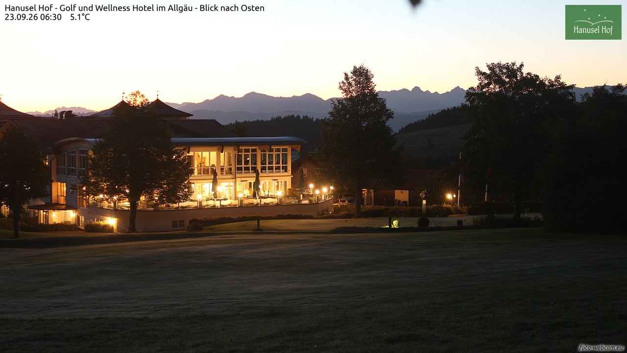 Archiv Foto Webcam Hanusel Hof - Golf und Wellness Hotel - Allgäu
