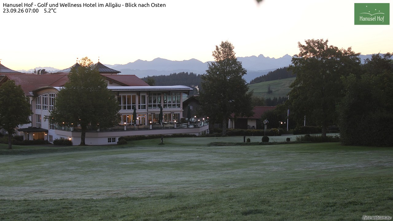 Archiv Foto Webcam Hanusel Hof - Golf und Wellness Hotel - Allgäu