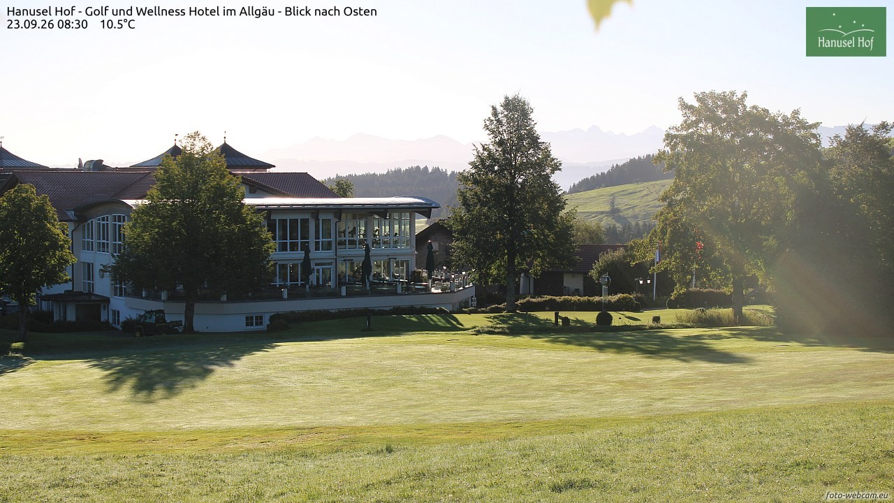 Archiv Foto Webcam Hanusel Hof - Golf und Wellness Hotel - Allgäu