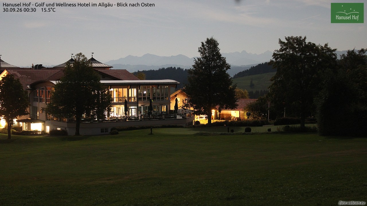 Archiv Foto Webcam Hanusel Hof - Golf und Wellness Hotel - Allgäu