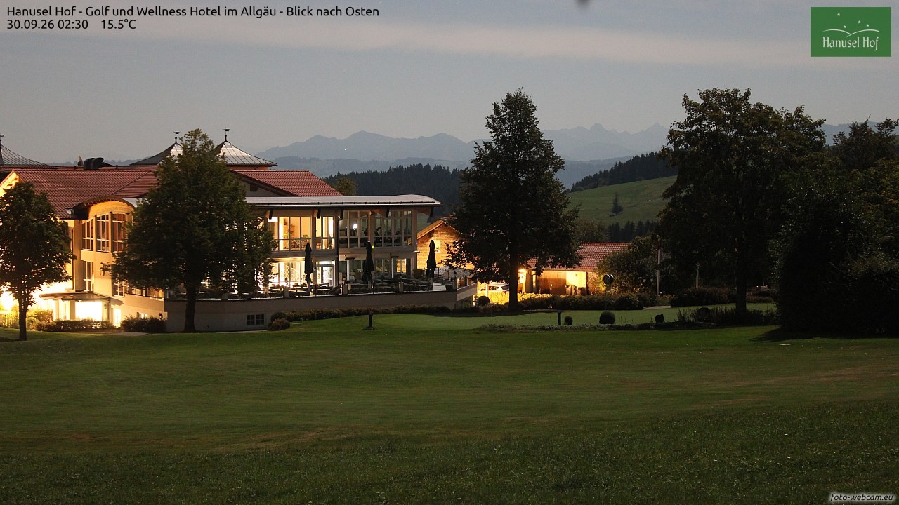 Archiv Foto Webcam Hanusel Hof - Golf und Wellness Hotel - Allgäu
