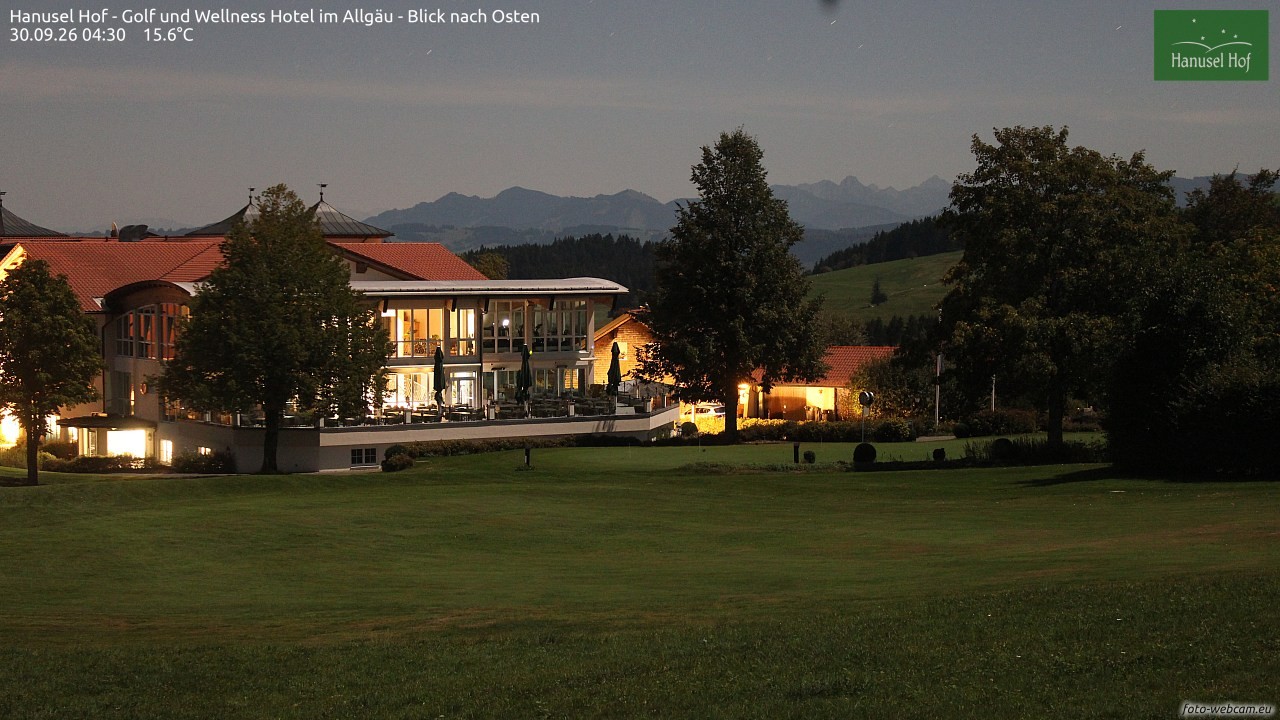 Archiv Foto Webcam Hanusel Hof - Golf und Wellness Hotel - Allgäu
