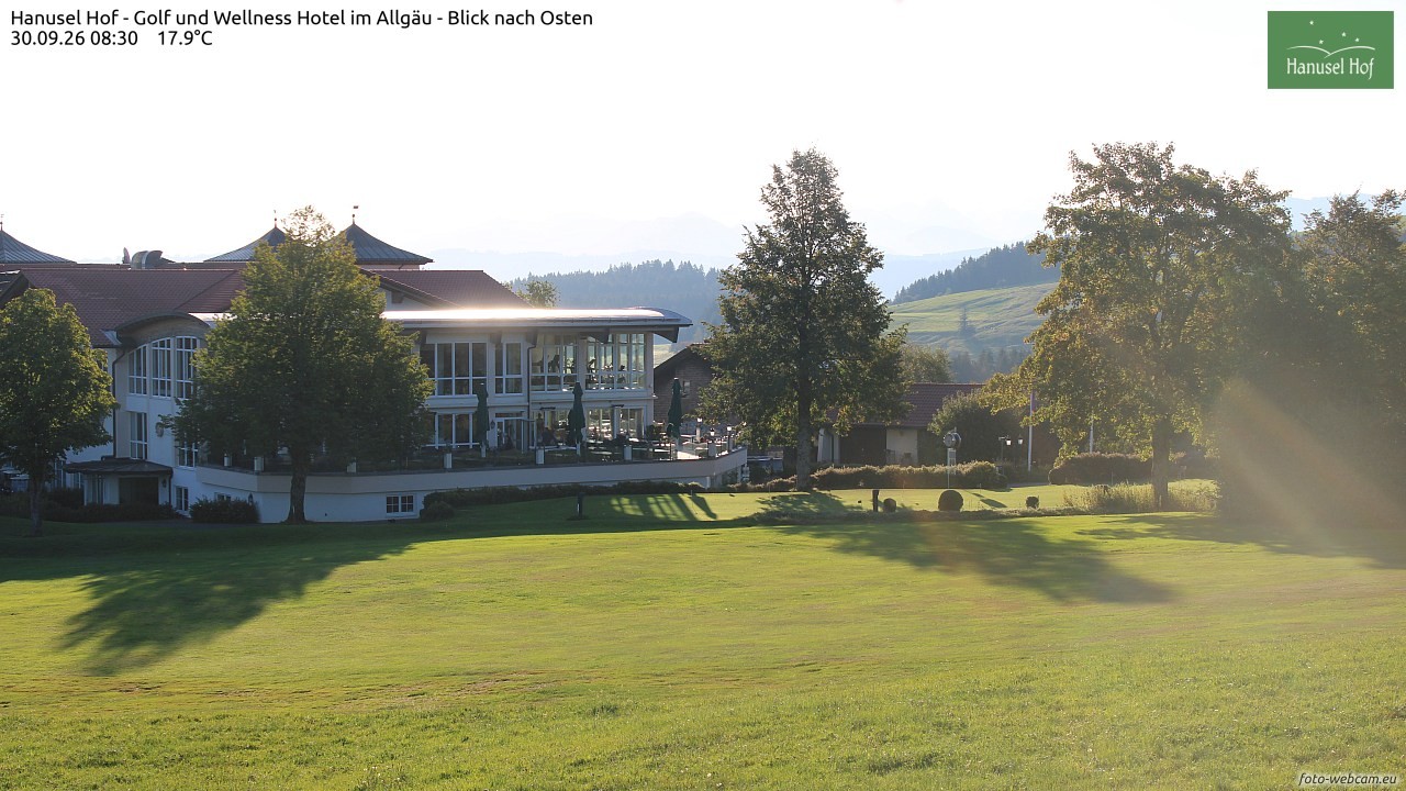 Archiv Foto Webcam Hanusel Hof - Golf und Wellness Hotel - Allgäu