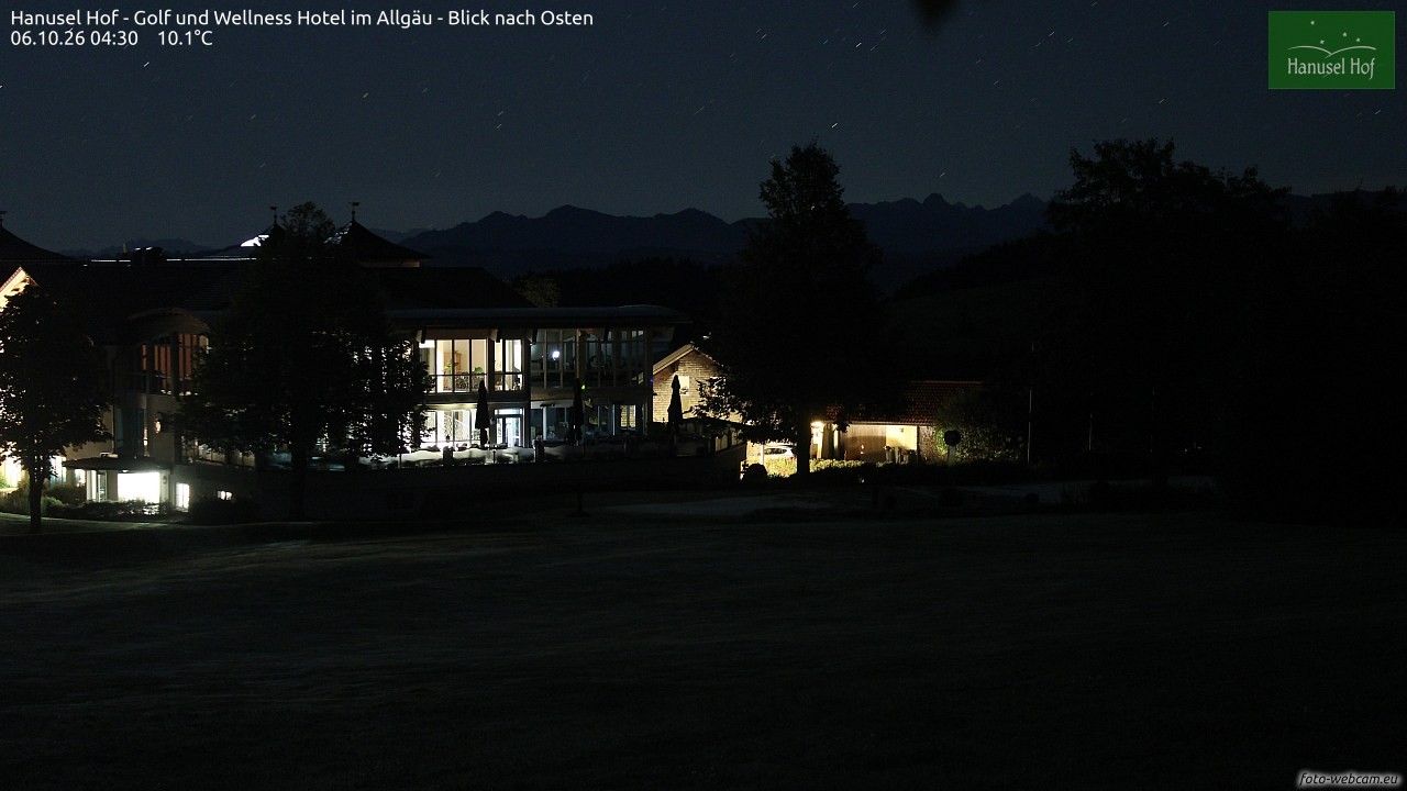 Archiv Foto Webcam Hanusel Hof - Golf und Wellness Hotel - Allgäu