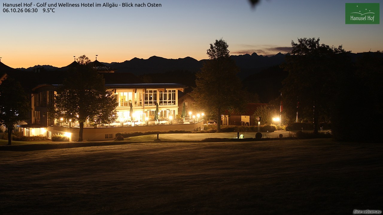 Archiv Foto Webcam Hanusel Hof - Golf und Wellness Hotel - Allgäu