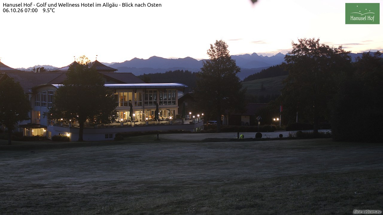 Archiv Foto Webcam Hanusel Hof - Golf und Wellness Hotel - Allgäu