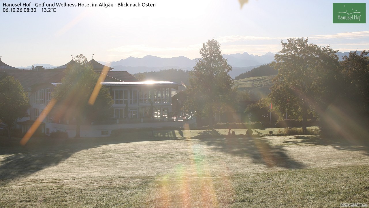 Archiv Foto Webcam Hanusel Hof - Golf und Wellness Hotel - Allgäu