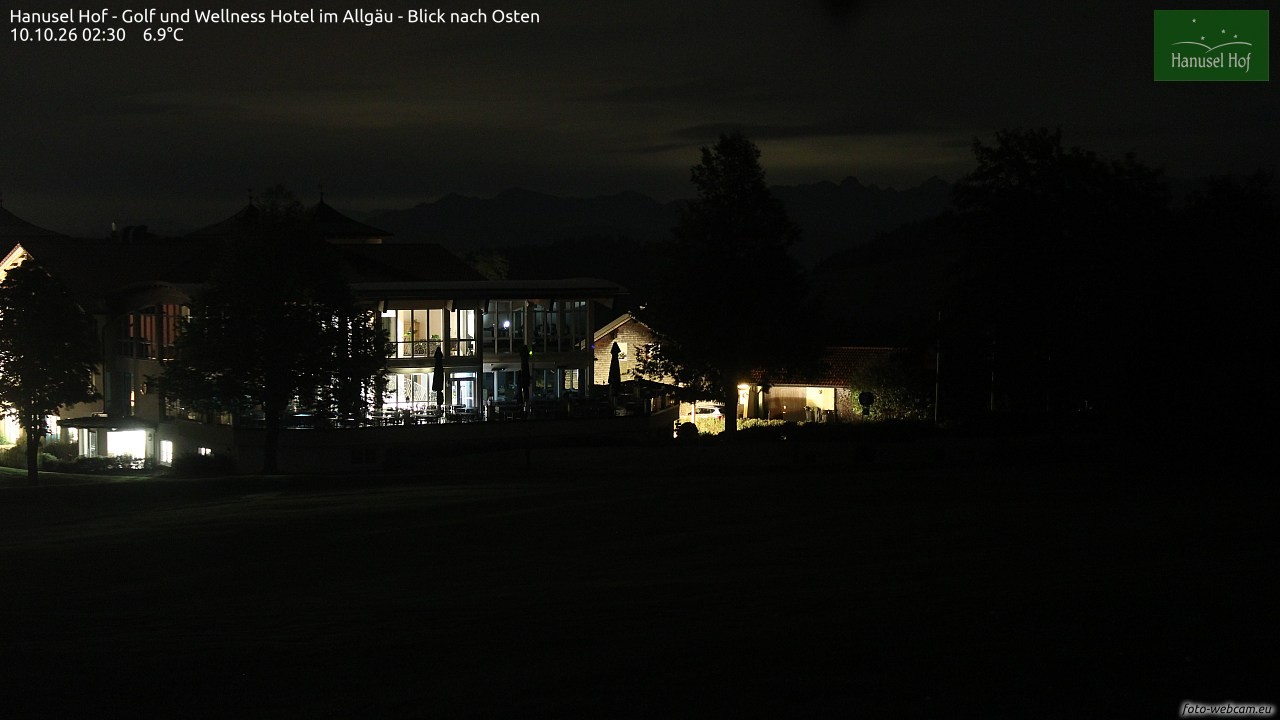 Archiv Foto Webcam Hanusel Hof - Golf und Wellness Hotel - Allgäu