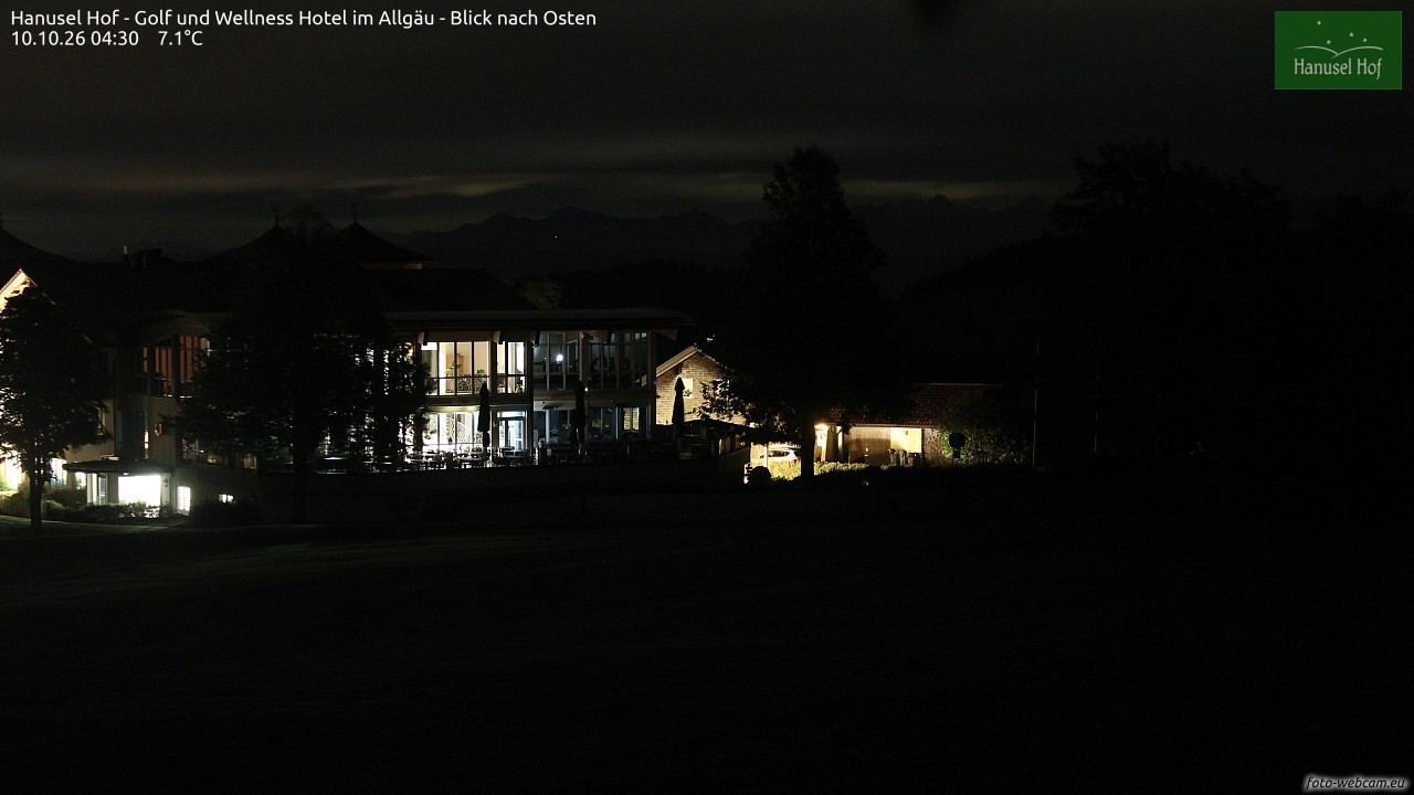 Archiv Foto Webcam Hanusel Hof - Golf und Wellness Hotel - Allgäu