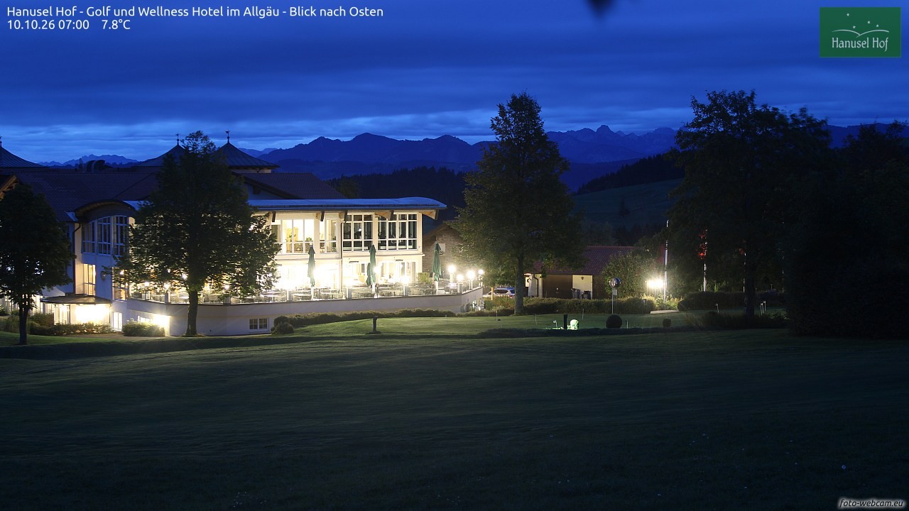 Archiv Foto Webcam Hanusel Hof - Golf und Wellness Hotel - Allgäu