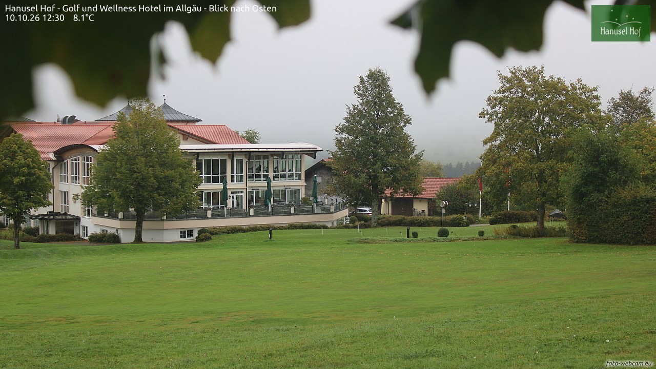 Archiv Foto Webcam Hanusel Hof - Golf und Wellness Hotel - Allgäu