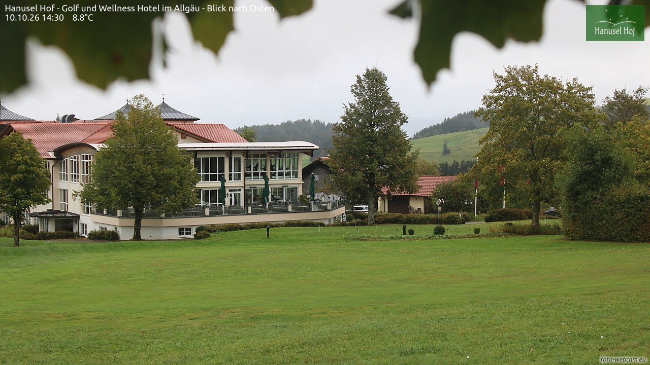 Archiv Foto Webcam Hanusel Hof - Golf und Wellness Hotel - Allgäu