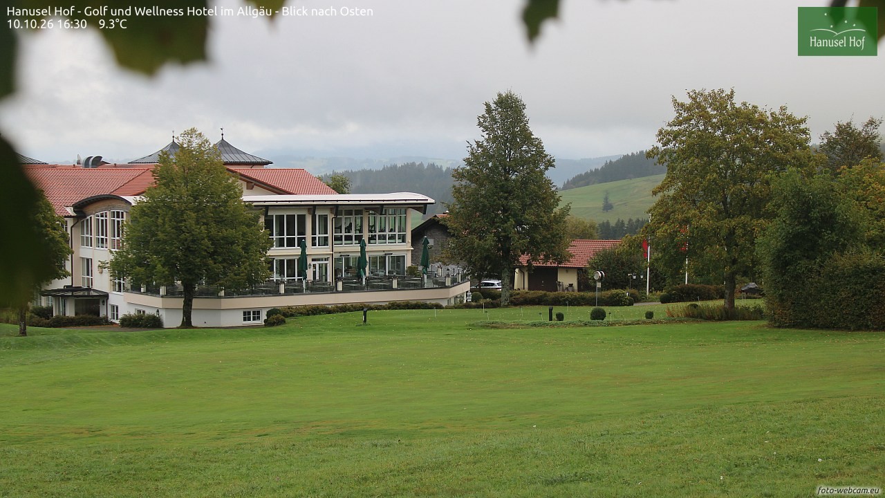 Archiv Foto Webcam Hanusel Hof - Golf und Wellness Hotel - Allgäu