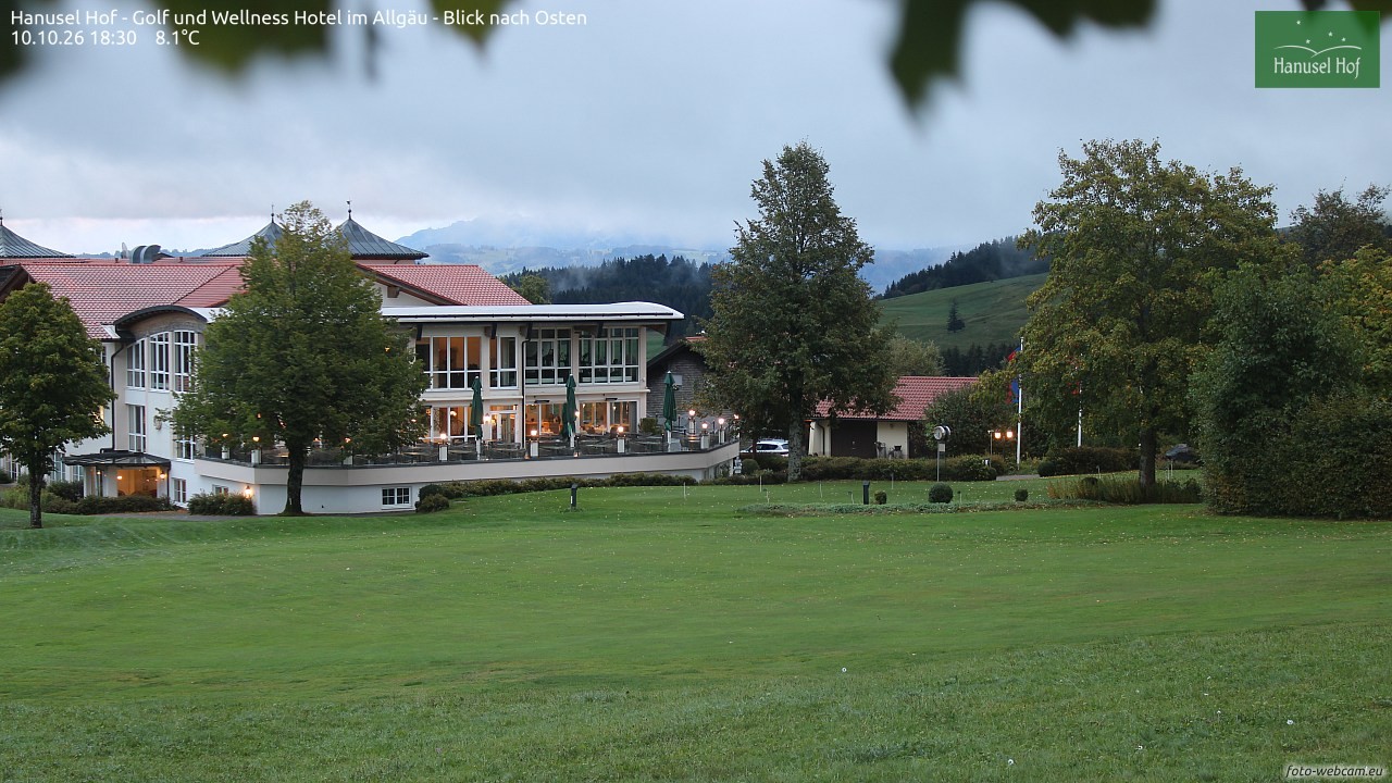 Archiv Foto Webcam Hanusel Hof - Golf und Wellness Hotel - Allgäu