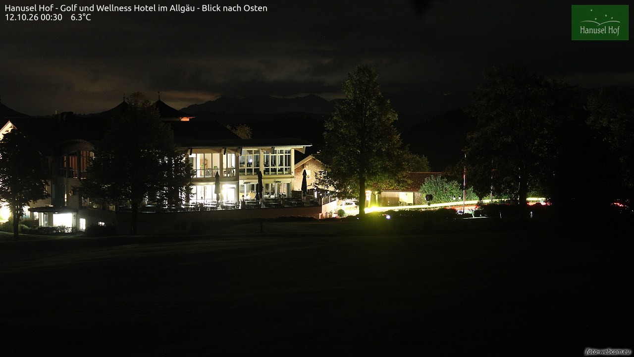 Archiv Foto Webcam Hanusel Hof - Golf und Wellness Hotel - Allgäu