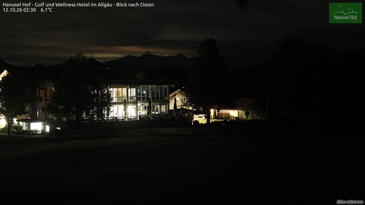 Archiv Foto Webcam Hanusel Hof - Golf und Wellness Hotel - Allgäu