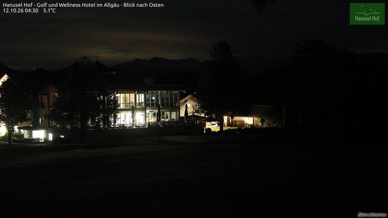 Archiv Foto Webcam Hanusel Hof - Golf und Wellness Hotel - Allgäu