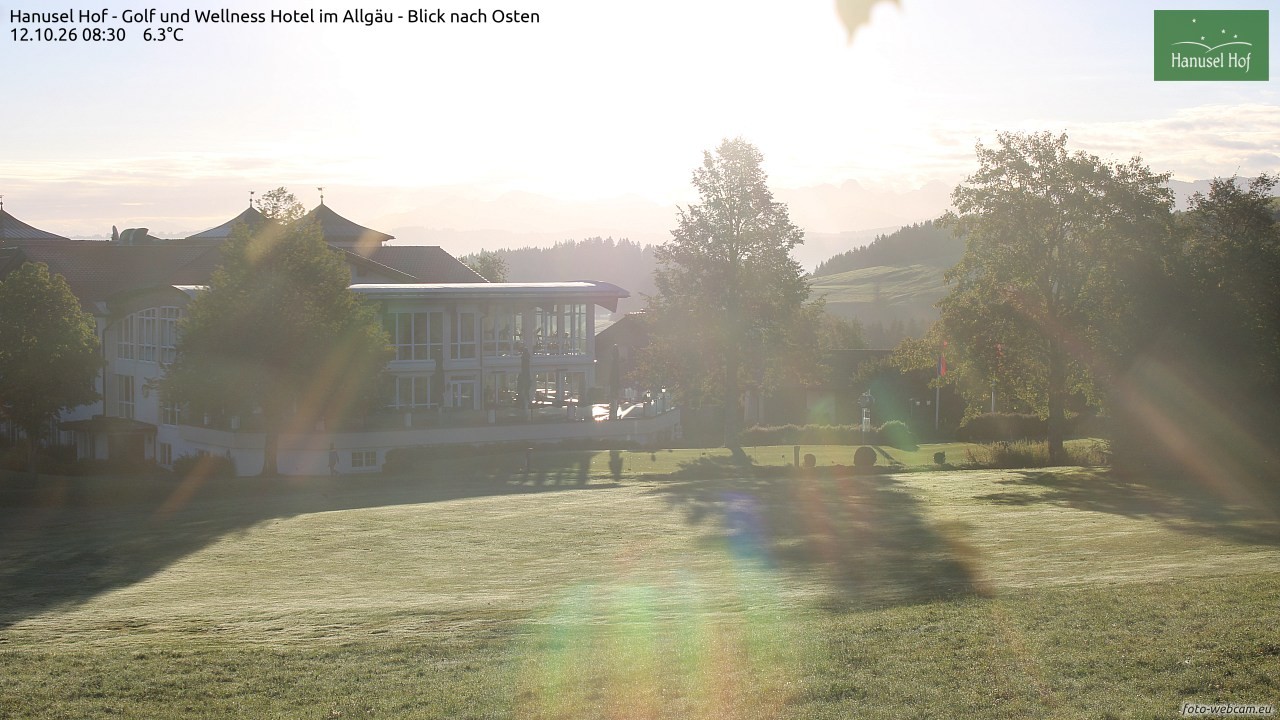 Archiv Foto Webcam Hanusel Hof - Golf und Wellness Hotel - Allgäu