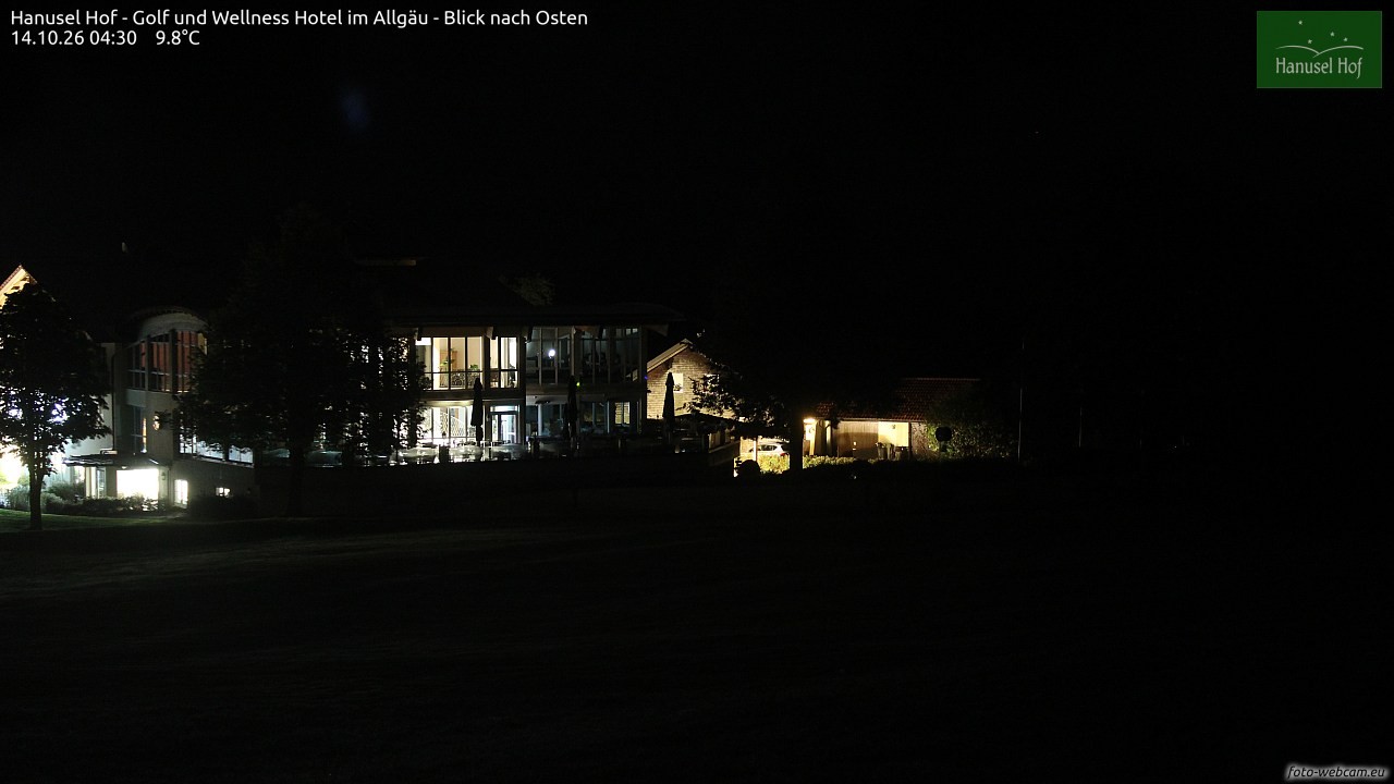 Archiv Foto Webcam Hanusel Hof - Golf und Wellness Hotel - Allgäu