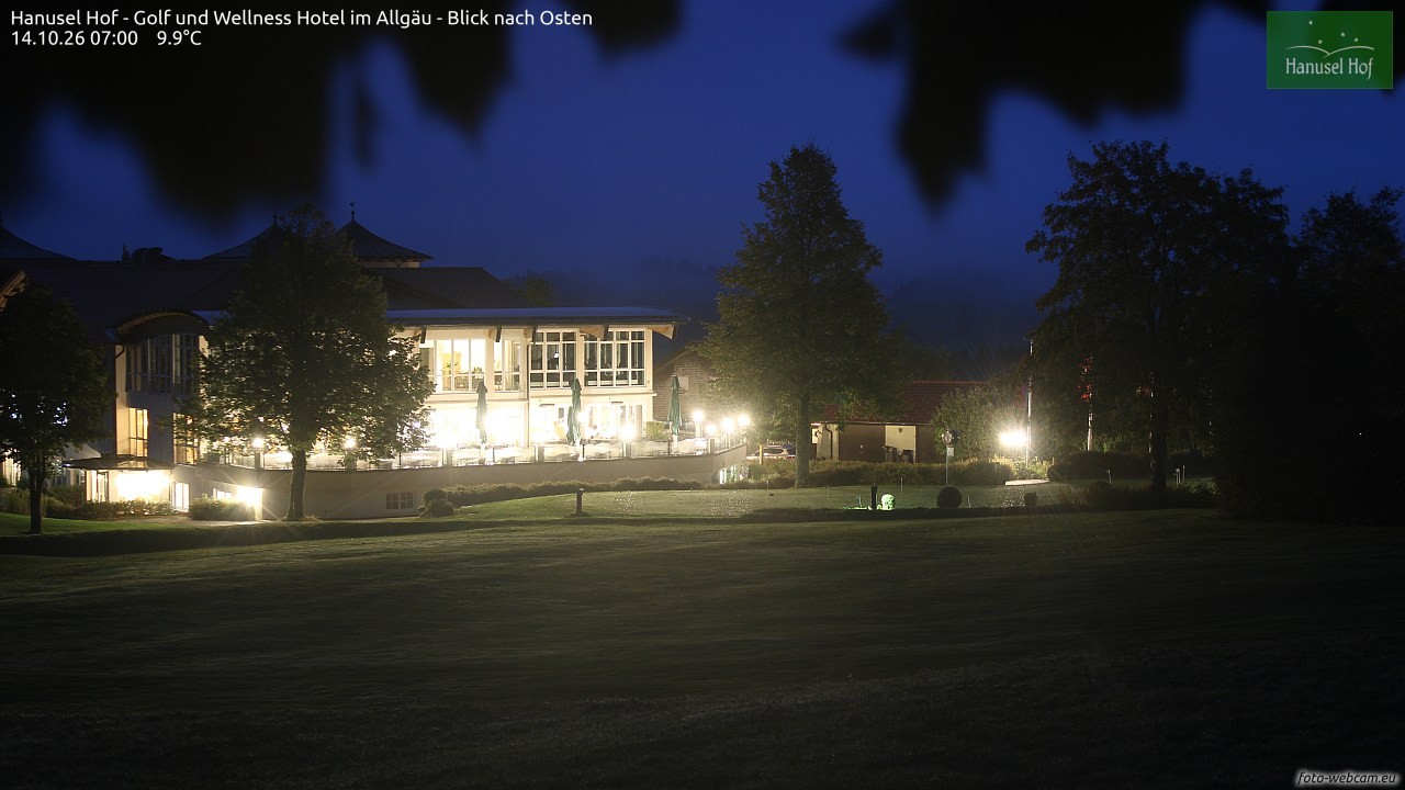 Archiv Foto Webcam Hanusel Hof - Golf und Wellness Hotel - Allgäu