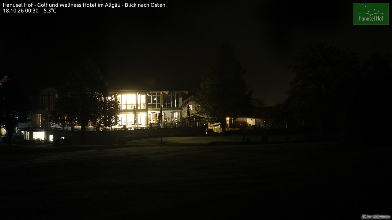 Archiv Foto Webcam Hanusel Hof - Golf und Wellness Hotel - Allgäu