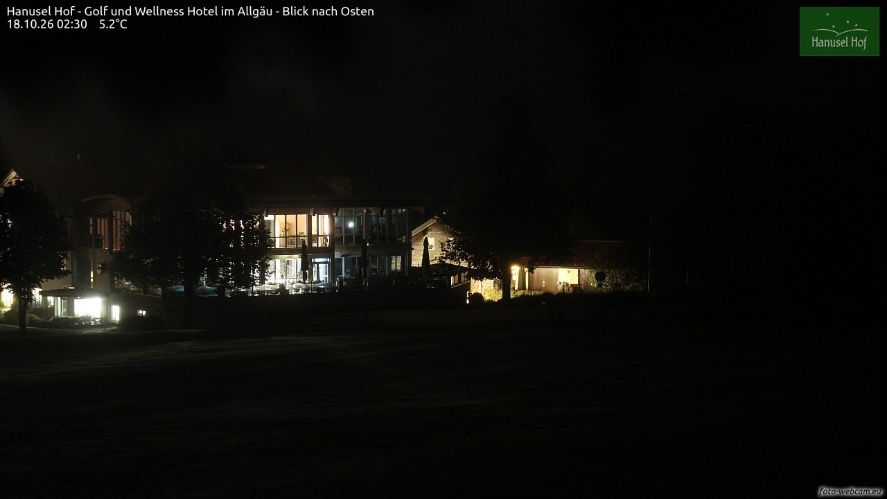 Archiv Foto Webcam Hanusel Hof - Golf und Wellness Hotel - Allgäu