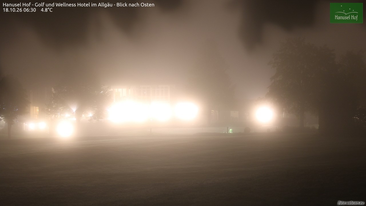 Archiv Foto Webcam Hanusel Hof - Golf und Wellness Hotel - Allgäu