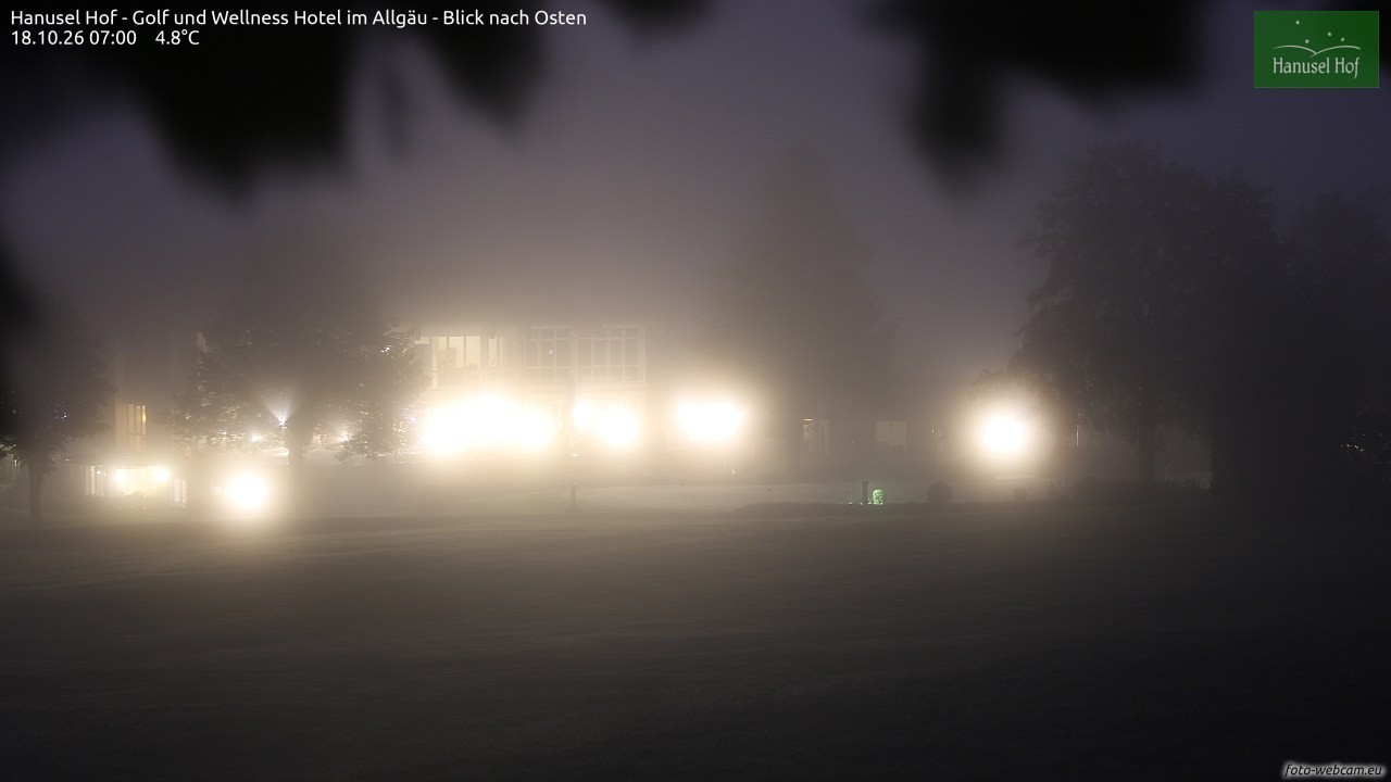 Archiv Foto Webcam Hanusel Hof - Golf und Wellness Hotel - Allgäu