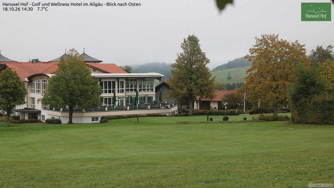 Archiv Foto Webcam Hanusel Hof - Golf und Wellness Hotel - Allgäu