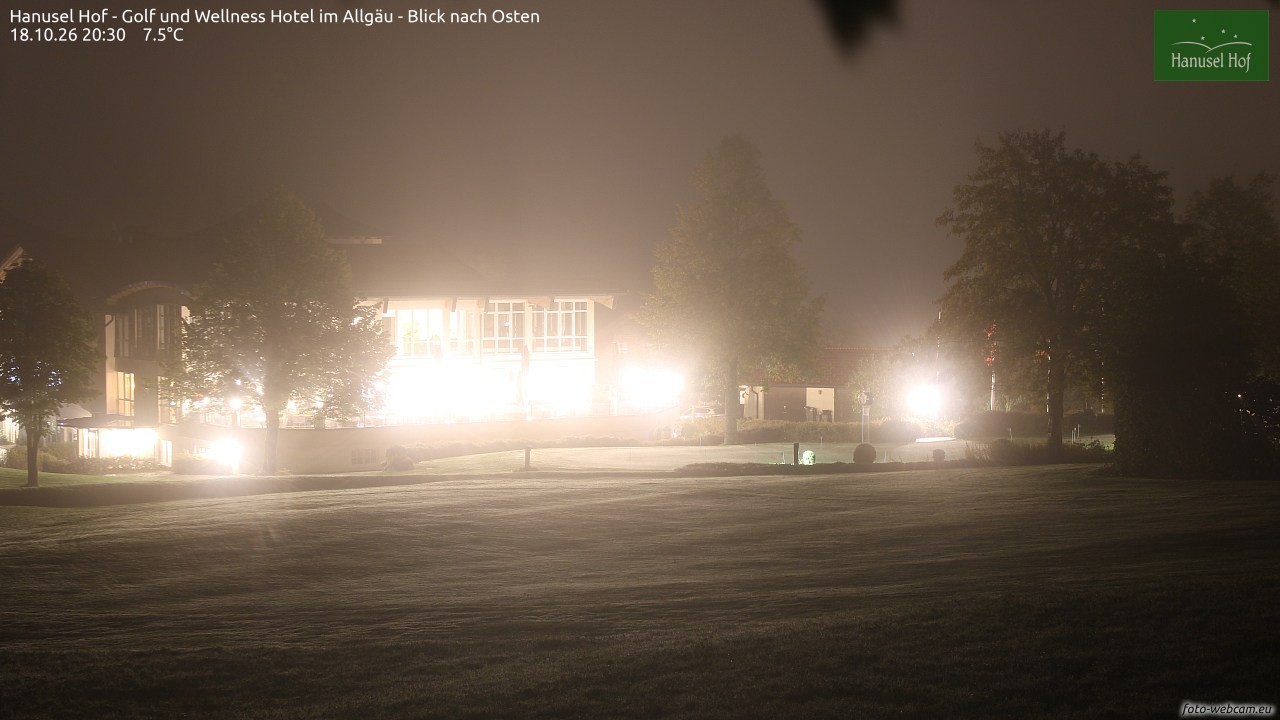 Archiv Foto Webcam Hanusel Hof - Golf und Wellness Hotel - Allgäu