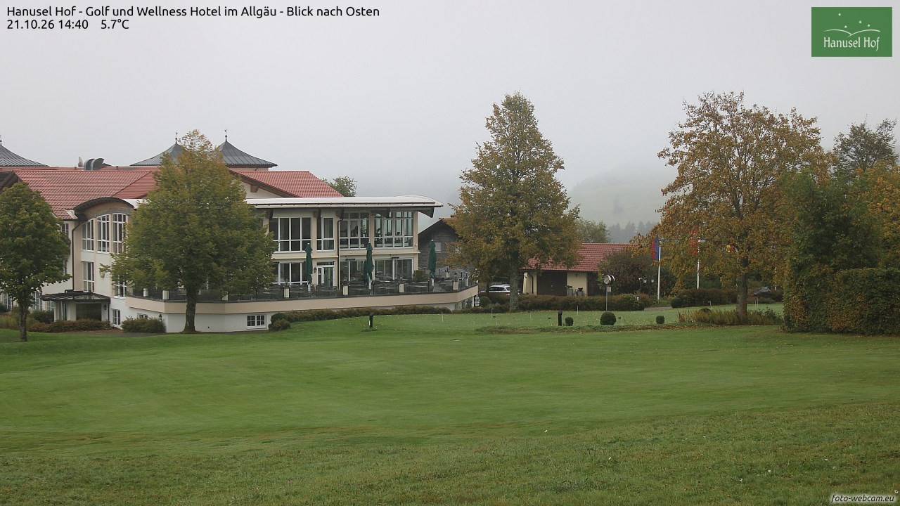 Archiv Foto Webcam Hanusel Hof - Golf und Wellness Hotel - Allgäu