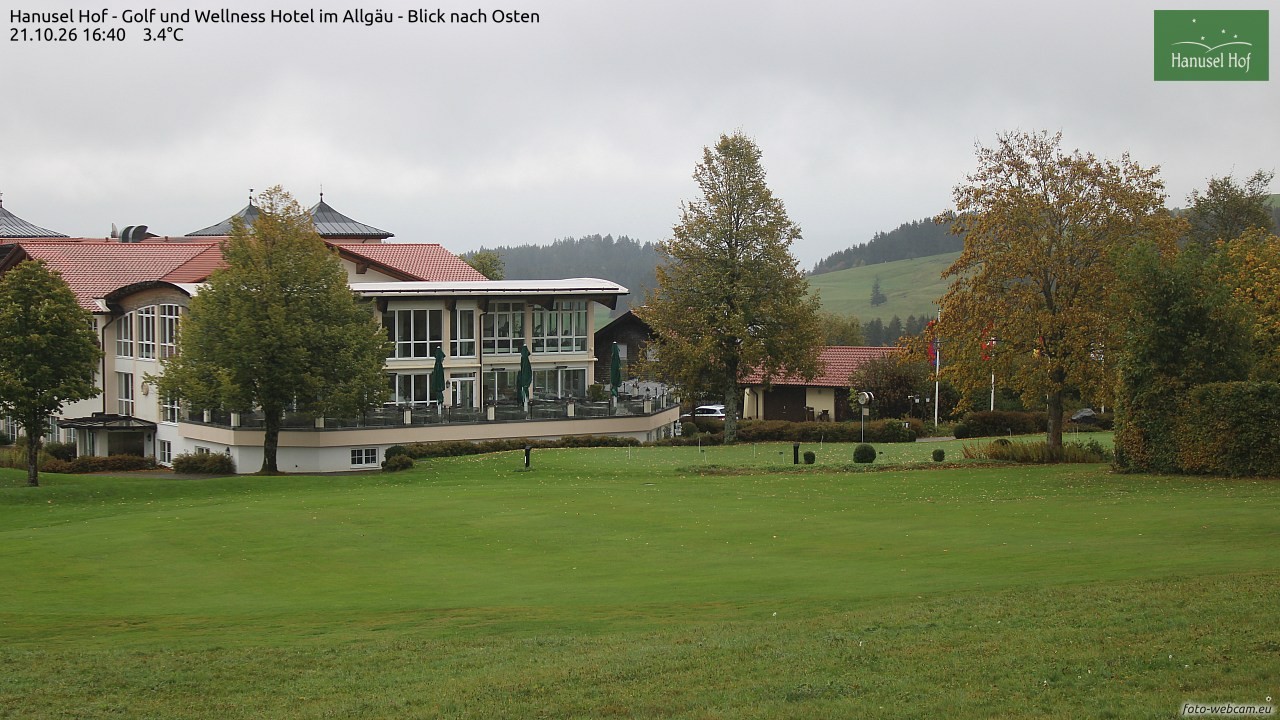 Archiv Foto Webcam Hanusel Hof - Golf und Wellness Hotel - Allgäu