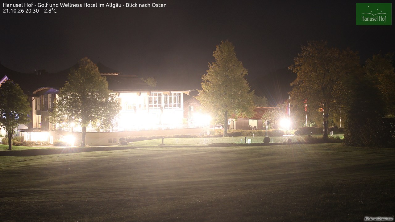 Archiv Foto Webcam Hanusel Hof - Golf und Wellness Hotel - Allgäu