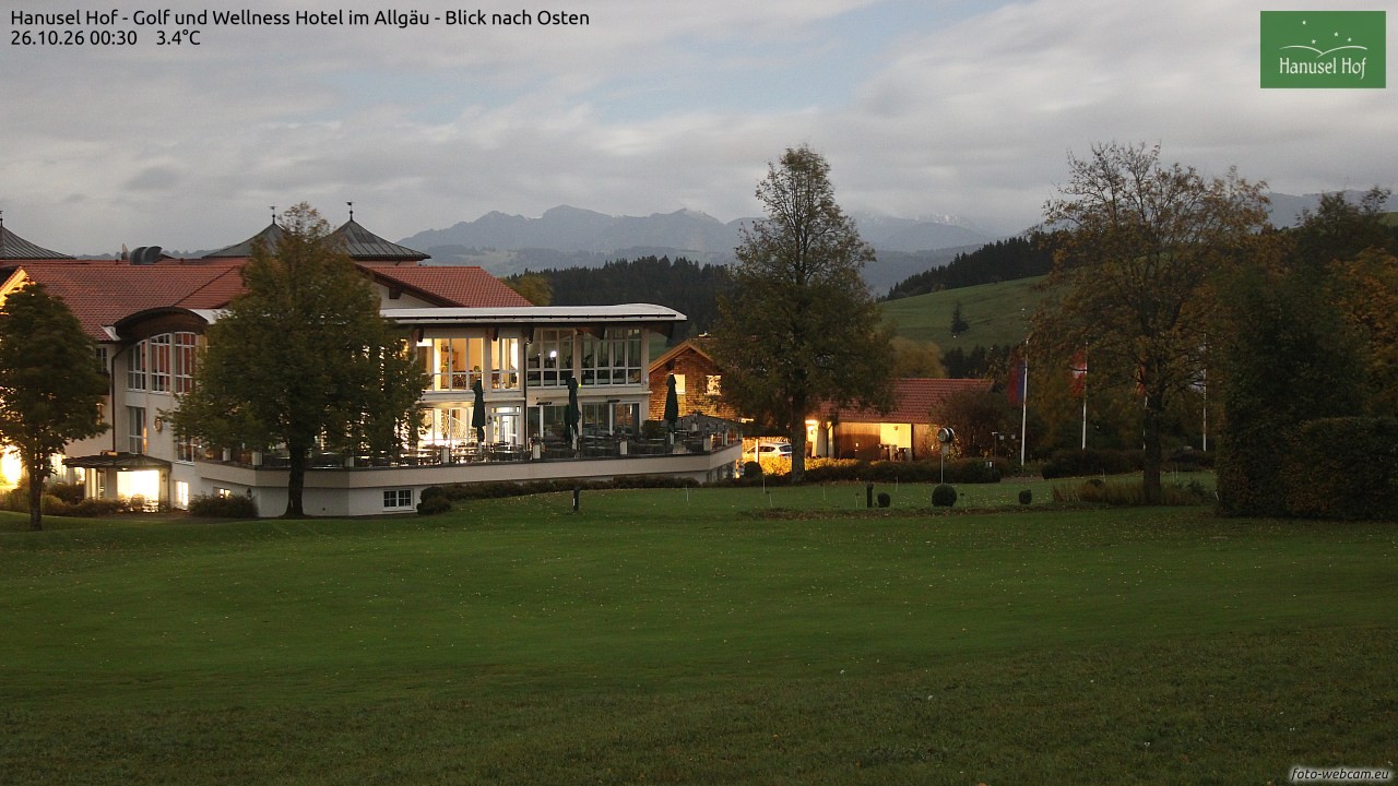 Archiv Foto Webcam Hanusel Hof - Golf und Wellness Hotel - Allgäu