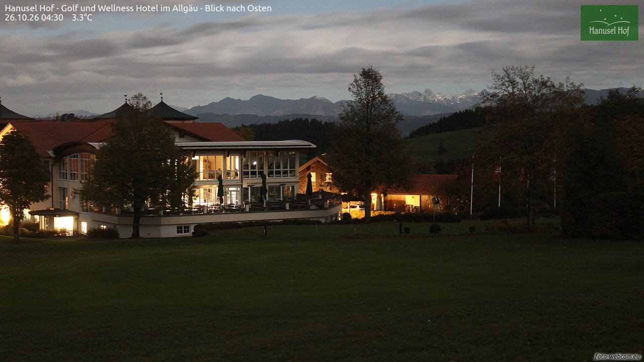 Archiv Foto Webcam Hanusel Hof - Golf und Wellness Hotel - Allgäu
