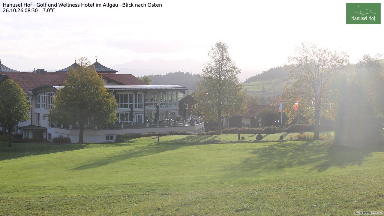 Archiv Foto Webcam Hanusel Hof - Golf und Wellness Hotel - Allgäu