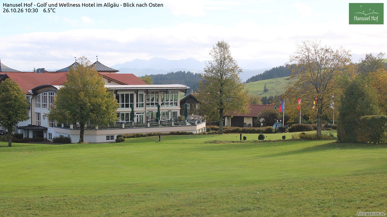 Archiv Foto Webcam Hanusel Hof - Golf und Wellness Hotel - Allgäu