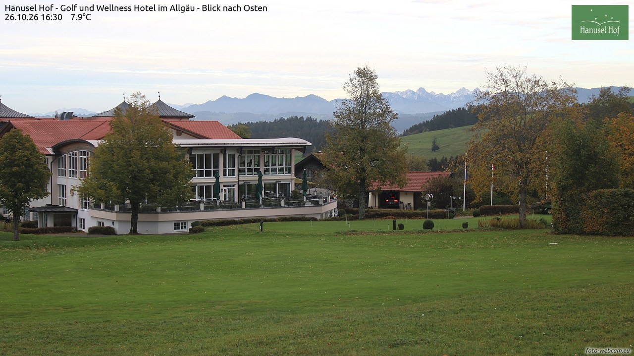 Archiv Foto Webcam Hanusel Hof - Golf und Wellness Hotel - Allgäu