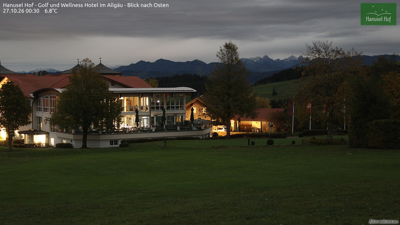 Archiv Foto Webcam Hanusel Hof - Golf und Wellness Hotel - Allgäu