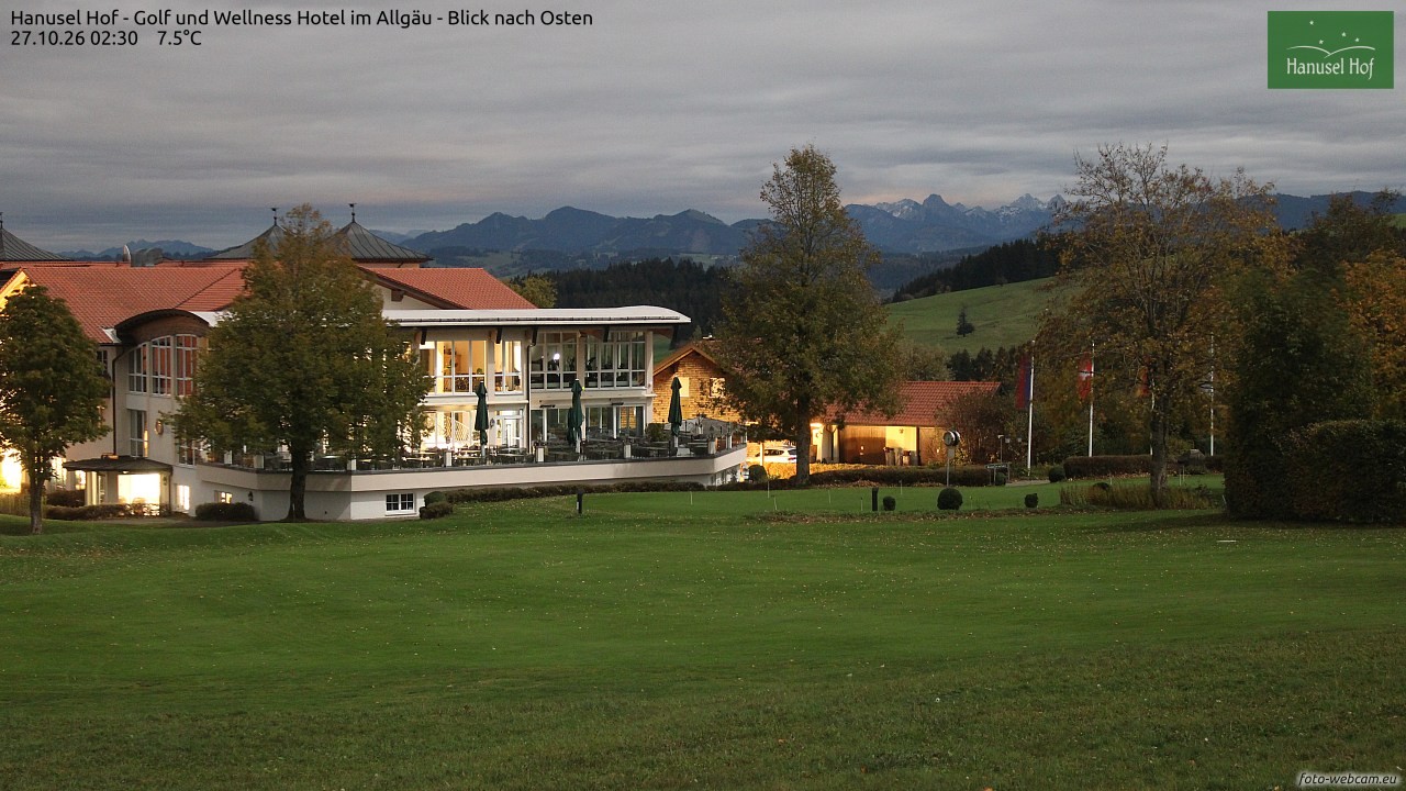Archiv Foto Webcam Hanusel Hof - Golf und Wellness Hotel - Allgäu