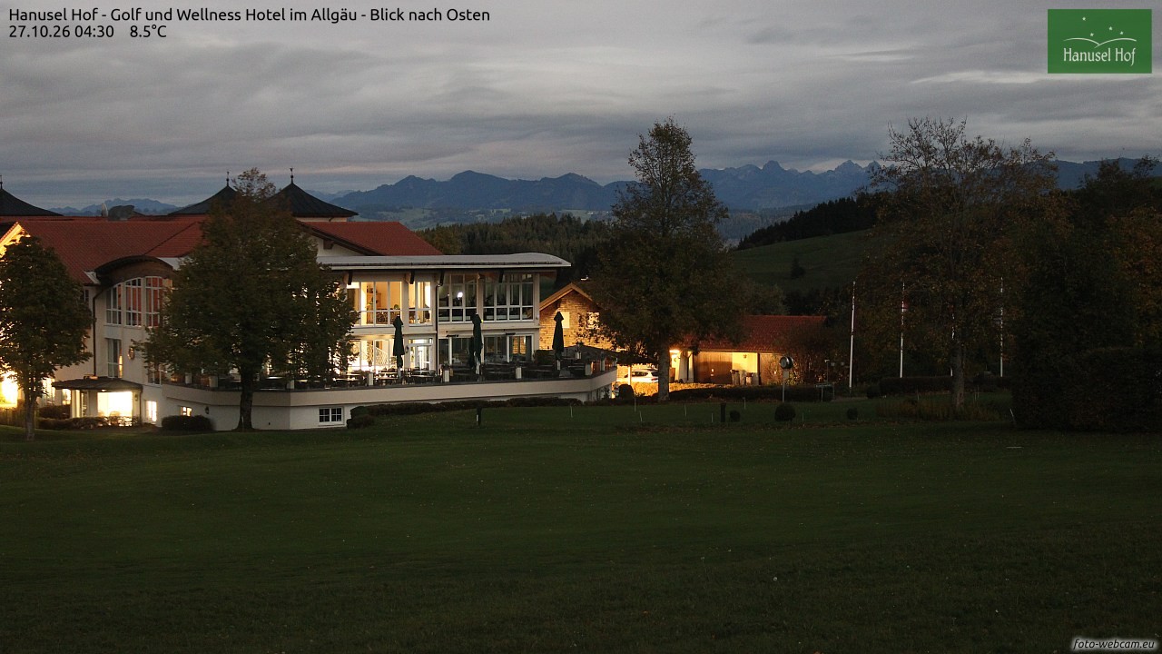 Archiv Foto Webcam Hanusel Hof - Golf und Wellness Hotel - Allgäu