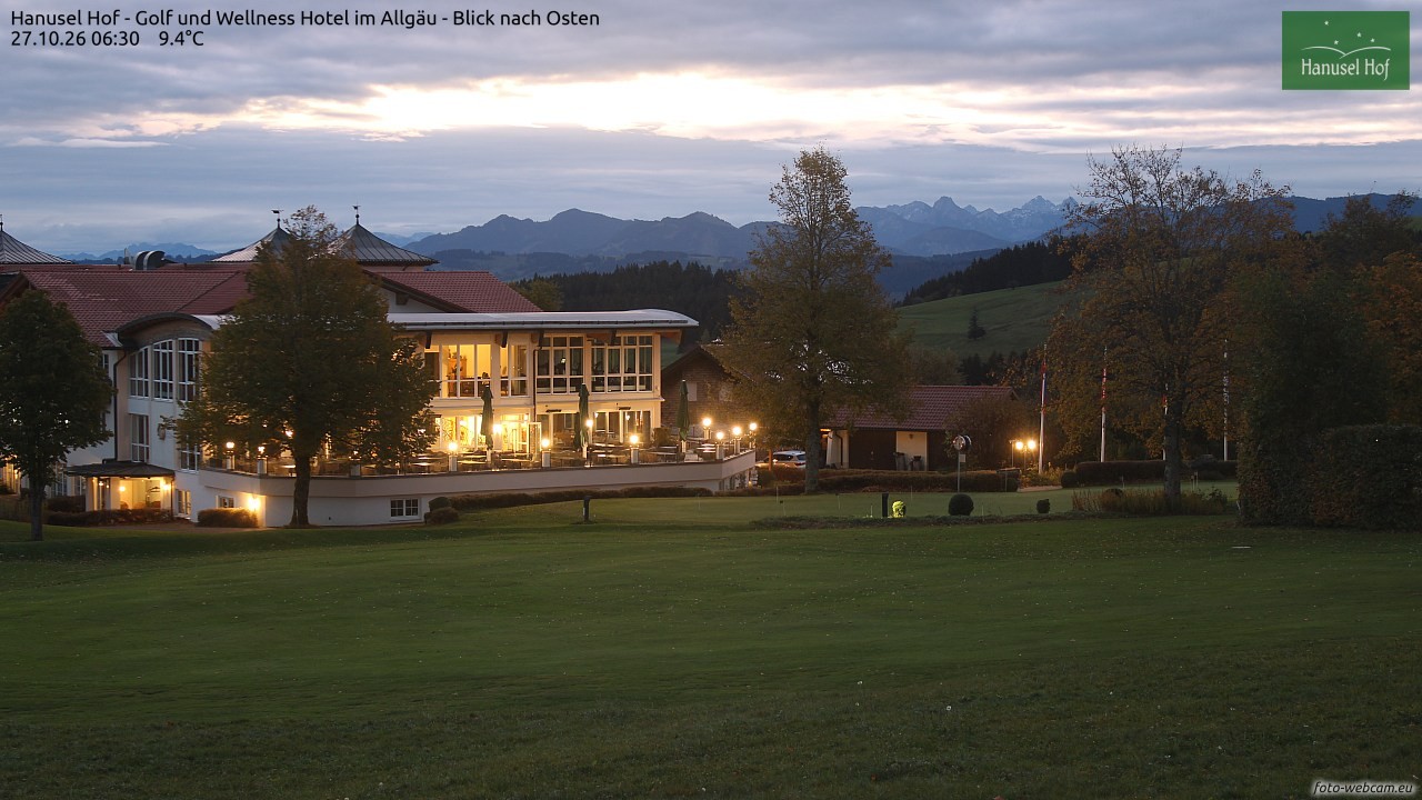 Archiv Foto Webcam Hanusel Hof - Golf und Wellness Hotel - Allgäu
