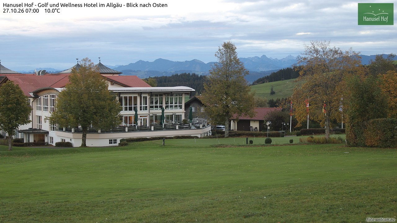 Archiv Foto Webcam Hanusel Hof - Golf und Wellness Hotel - Allgäu