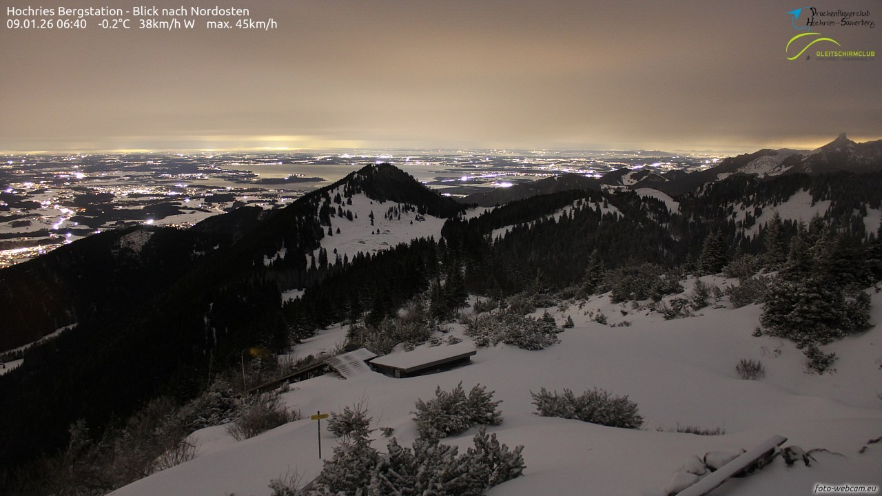 Archiv Foto Webcam Hochries Ost