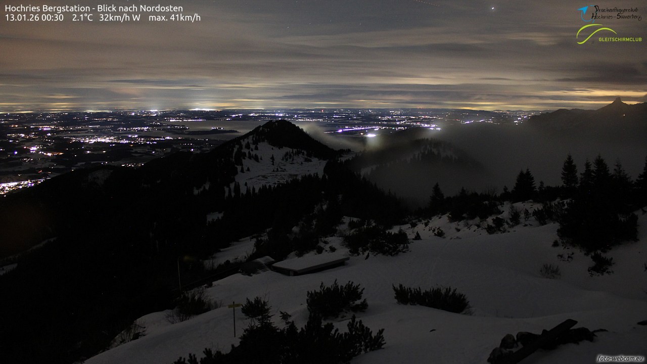 Archiv Foto Webcam Hochries Ost
