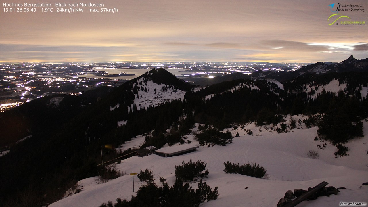 Archiv Foto Webcam Hochries Ost