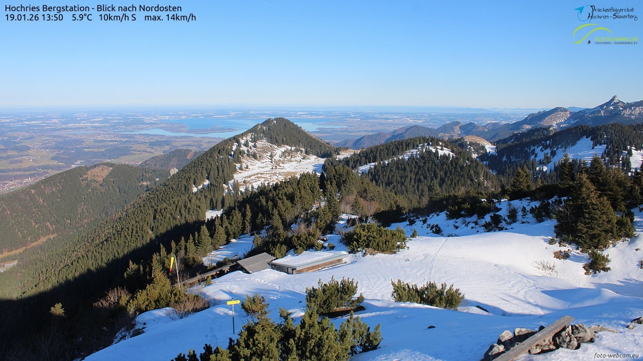 Archiv Foto Webcam Hochries Ost